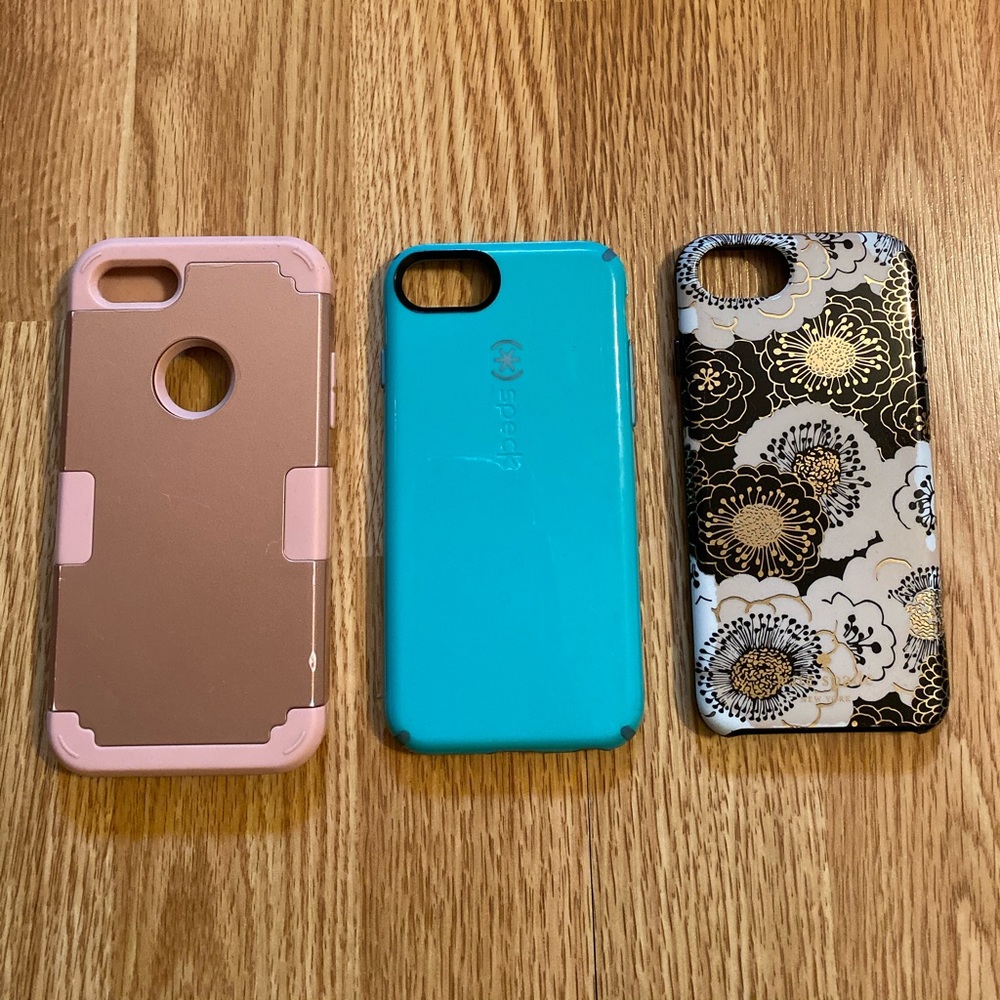 5/$25 3 Iphone 7 Cases - Picture 1 of 7